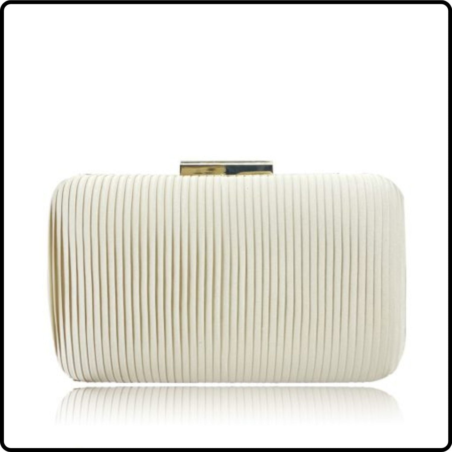 Chantelle Clutch Bag/White-Chantelle-White