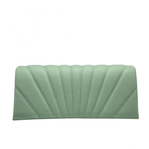 Transform any outfit with our Emma Quilted Clutch in Green! Made from faux leather, this classic style adds a touch of elegance to your look. With plenty of room inside and a detachable chain strap, it's both comfortable and practical. Elevate your evening out with the Emma Quilted Clutch!