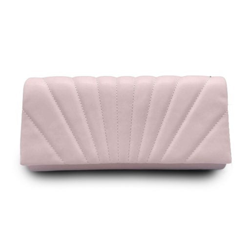 Transform any outfit with our Emma Quilted Clutch in Pink! Made from faux leather, this classic style adds a touch of elegance to your look. With plenty of room inside and a detachable chain strap, it's both comfortable and practical. Elevate your evening out with the Emma Quilted Clutch!