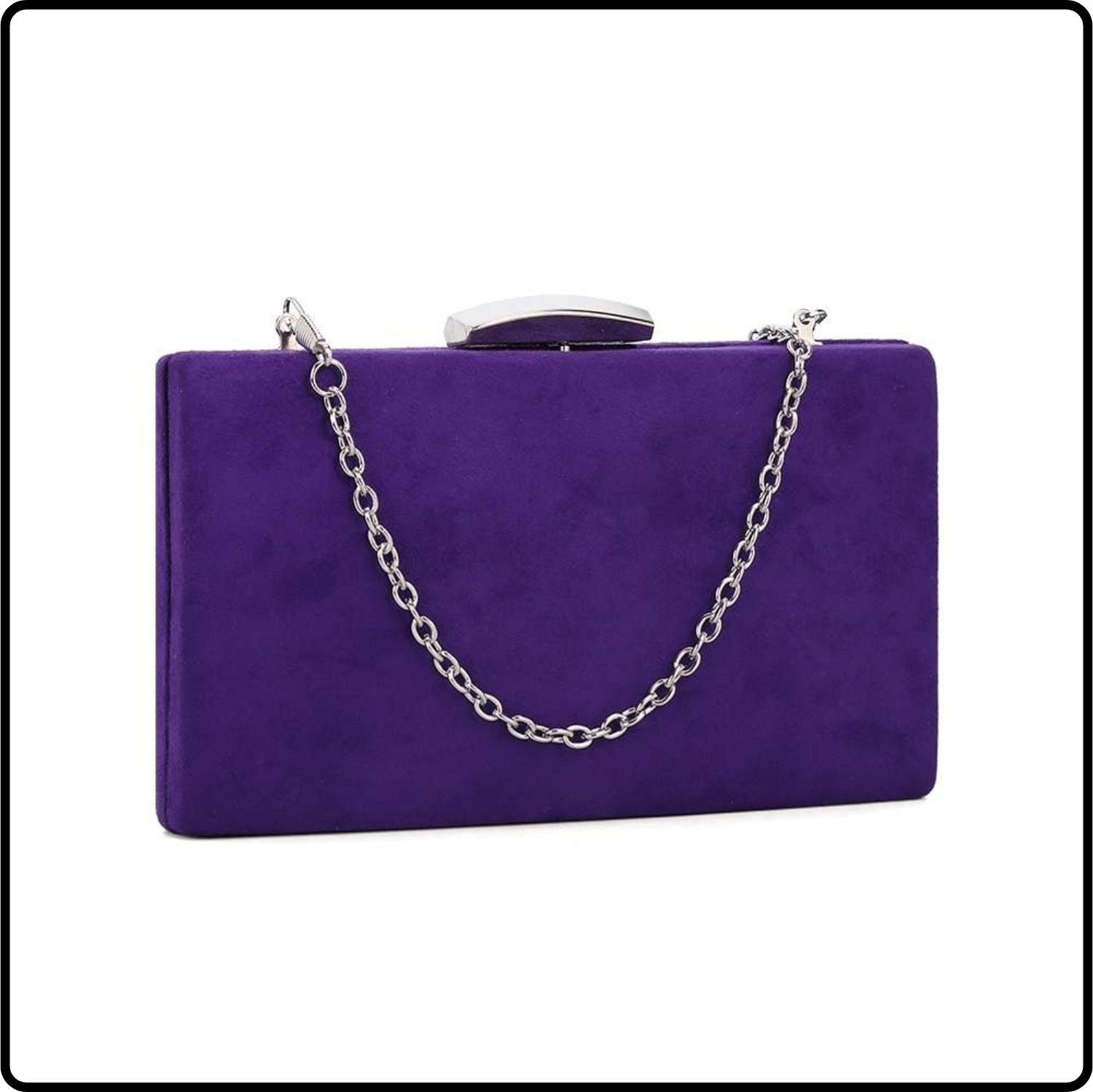 Ava Evening Bag/Purple-Ava-Purple