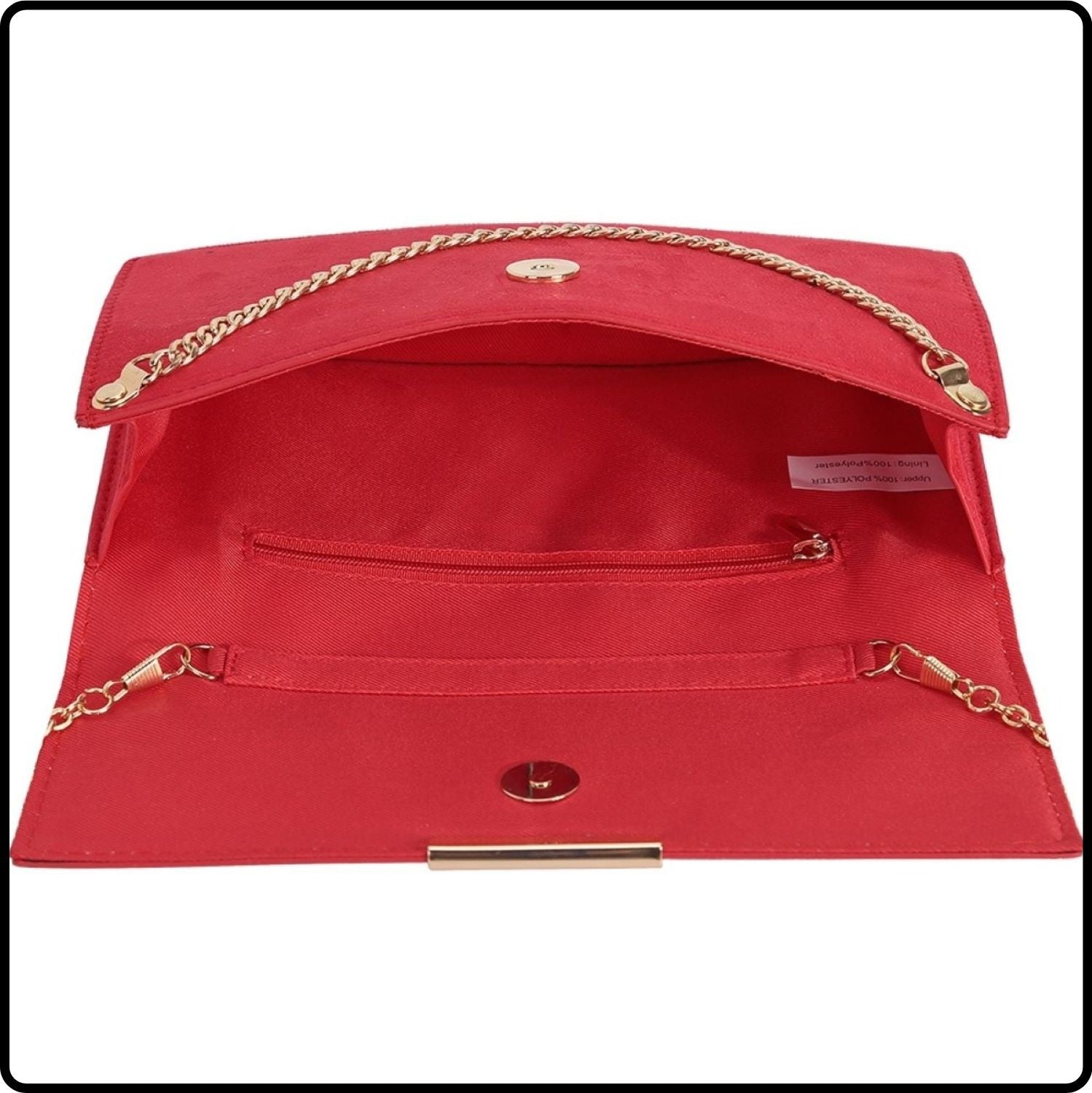 Giselle Evening Bag/Red-Giselle-Red